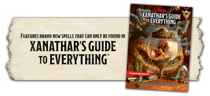 Dungeons and Dragons : Spellbook Cards - Xanathars Guide to Every